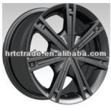 Roue chrome sport noir 5 rayé pour gros